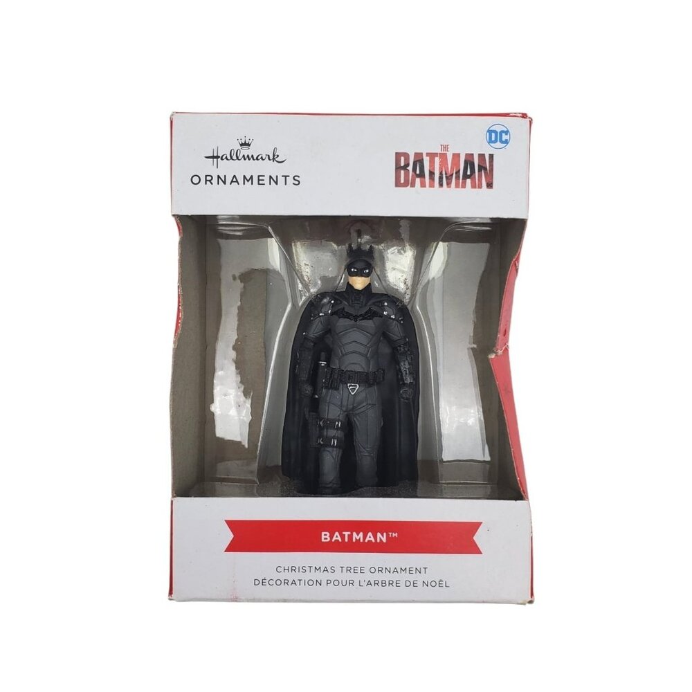 Hallmark Christmas Tree Ornament The Batman DC Comics Figure‎ 2022 - Box Damage